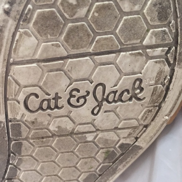 Cat & jack kids shoe size 6 brown Velcro straps - Picture 4 of 8